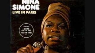 Nina Simone - Just in Time (Live in Paris) chords