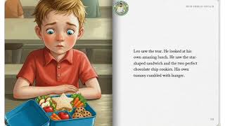 The Boy Who Shared His Lunch | Kindness Story for Kids #leveluptalks #kidslearning #storytime #kids