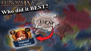 Ulm to Great Power by 1500? Eu4 1.34 (Who did it best?) @thechairmangames