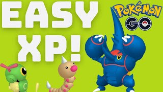 Easy XP Bug Out Event -  Tips & Tricks #pokemon #pokemongo