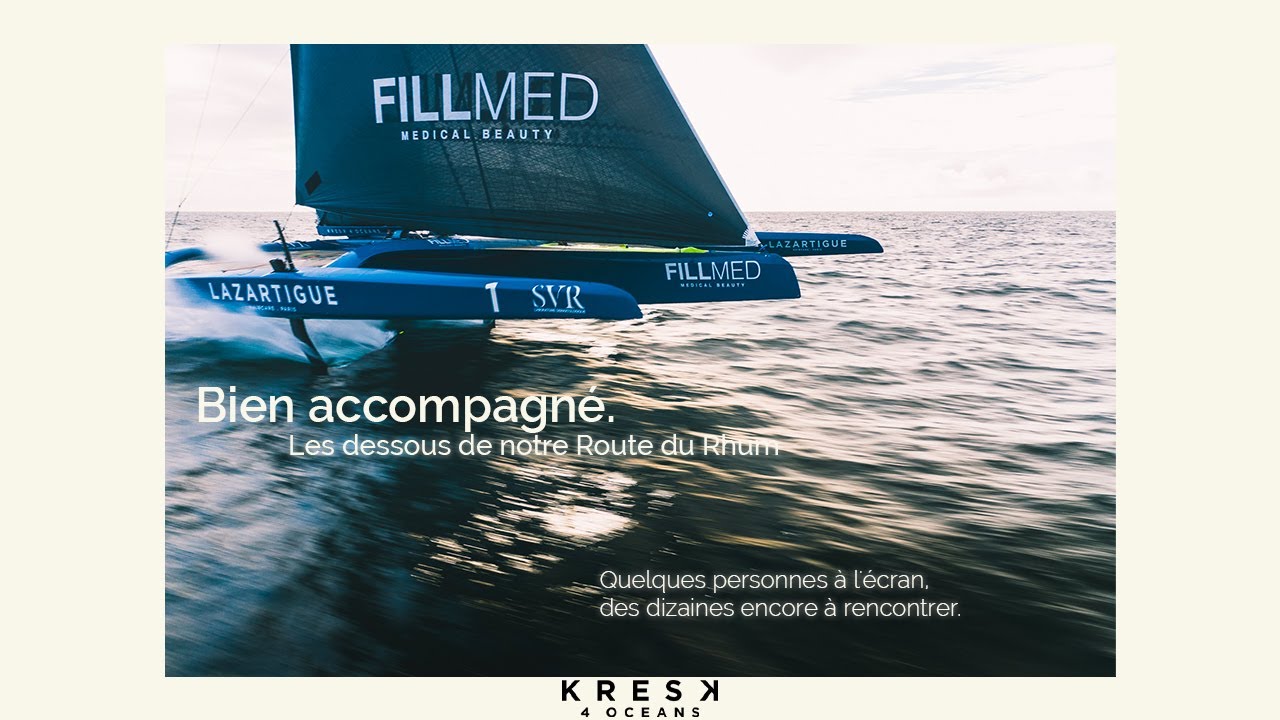 ⁣BIEN ACCOMPAGNÉ : inside la Route du Rhum -Destination Guadeloupe de l'équipe de François Gabart