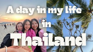 A day in my life in Phuket Thailand🇹🇭 | work, go to gym, beach, night out