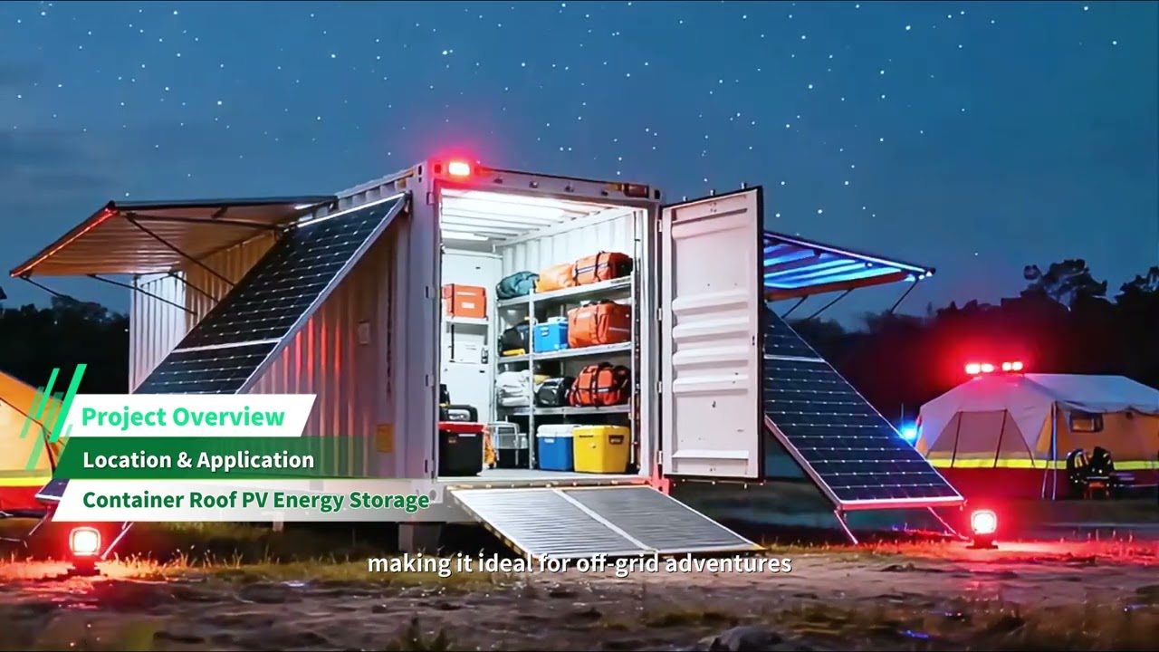 🔋 USA Tech Drop! Container flips into a “rooftop power plant” ⚡