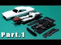 Building 1969 Dodge Charger R/T Part 1 Revell 1/25 Scale Model