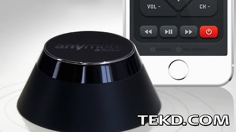 AnyMote Turns Smart Devices into Universal Remotes