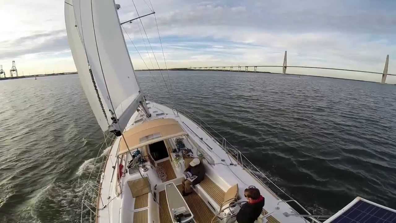 Sailing on Fate Charleston SC Private Sailing Charters YouTube