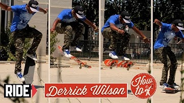 How-To Skateboarding: Switch Frontside Shuvit with Derrick Wilson