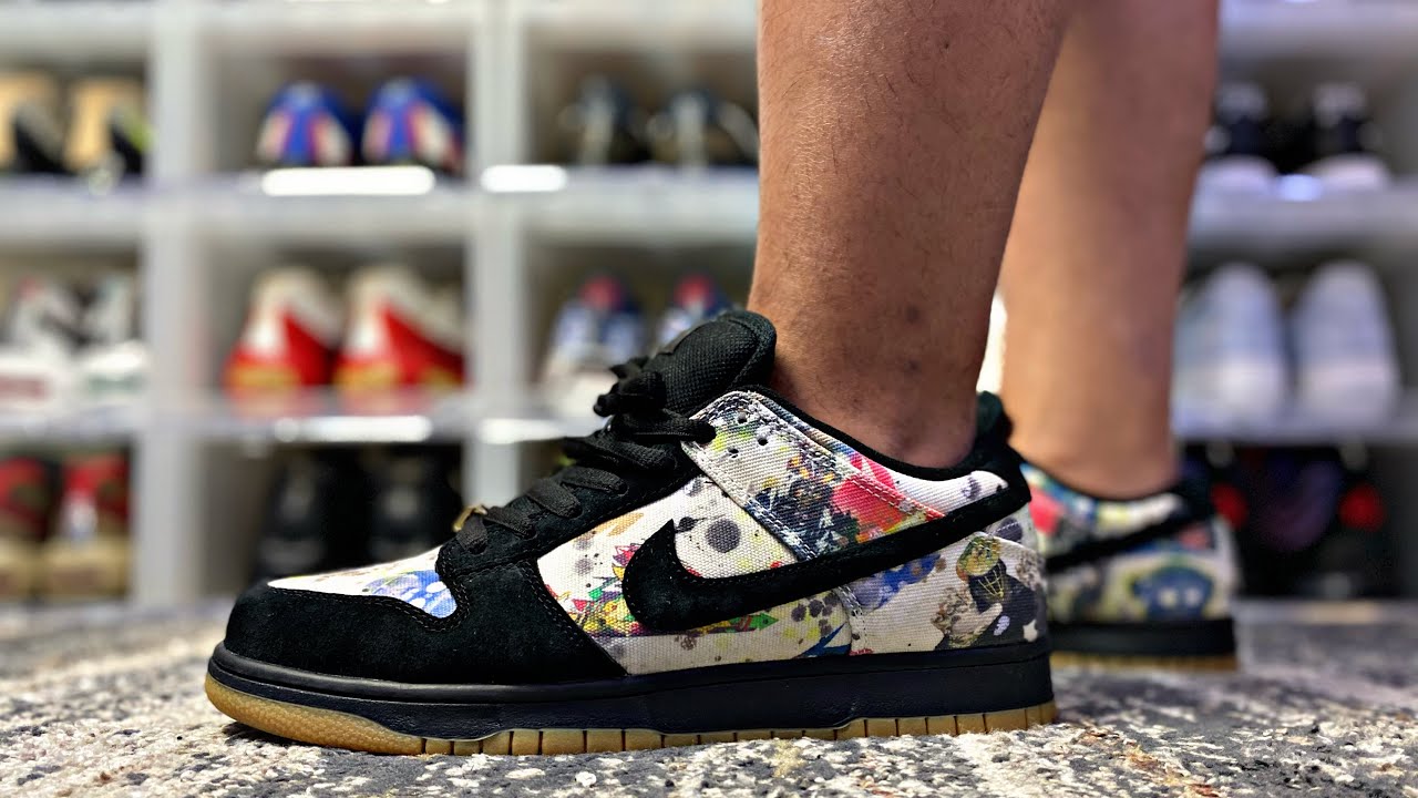 NIKE SB DUNK LOW SUPREME RAMMELLZEE REVIEW & ON FEET