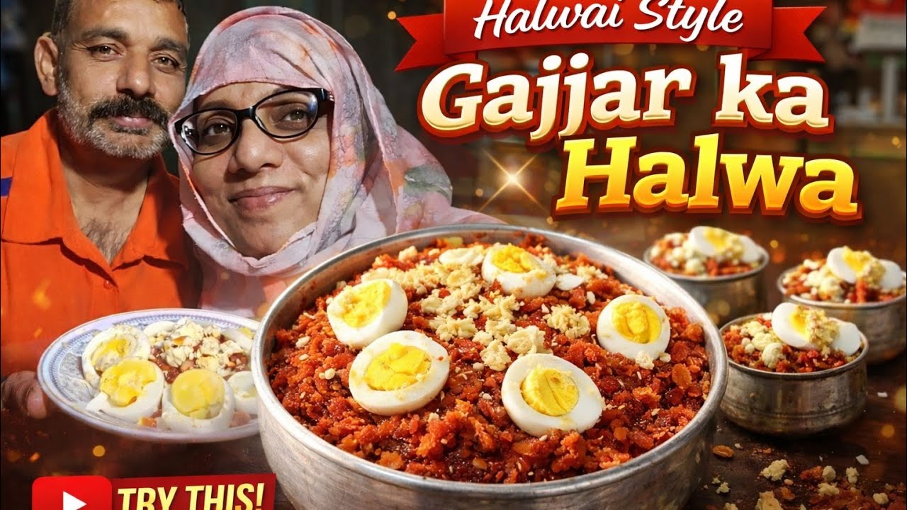 گاجر کا حلوہ آ گیا اورچھاگیابالکل حلوائی جیسا ذائقے میں شاندار||Gajjar ka epic Halwa ||