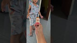 vaden mau minum yakul teman²#music #maianananak #cutebaby #yakult