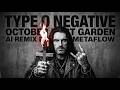 October Rust Garden - Type O Negative Inspired Gothic Doom Metal AI Mix | Dark Romance Compilation