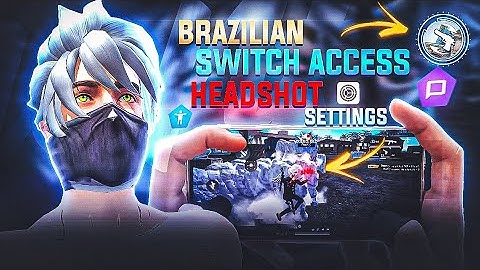 use SECRET (Mobiles SETTINGS🎯)// Auto Headshot Setting  FreeFire || New Switch Access Brasil Setting