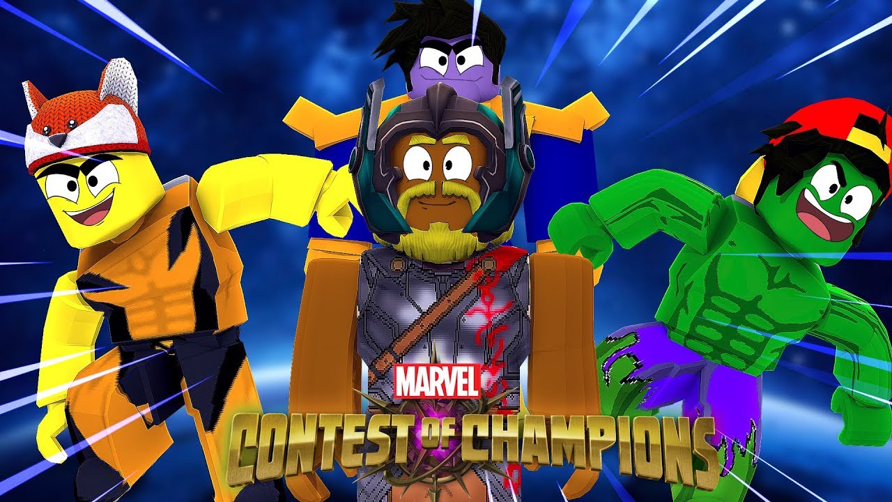 MARVEL CONTEST OF CHAMPIONS Roblox adventures YouTube