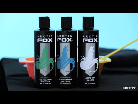 Comment: Arctic Fox Pastel Hair Dye Tutorial