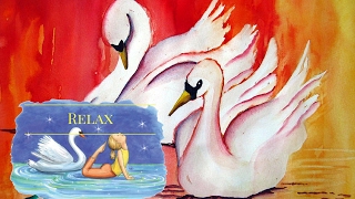 Kids Relaxing Music Valentines Swans Love screenshot 3