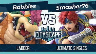 Cityscape 125: Bobbles (Bowser, Cloud) vs Smasher76 (Roy, Aegis) Ladder screenshot 3