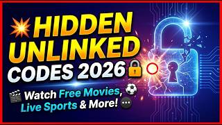 💥 Hidden Unlinked Codes 2026 🔓 Watch Free Movies, Live Sports & More!
