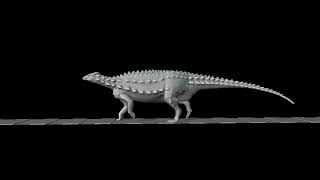 PRIOR EXTINCTION DEVELOPMENT: Scelidosaurus walk cycle