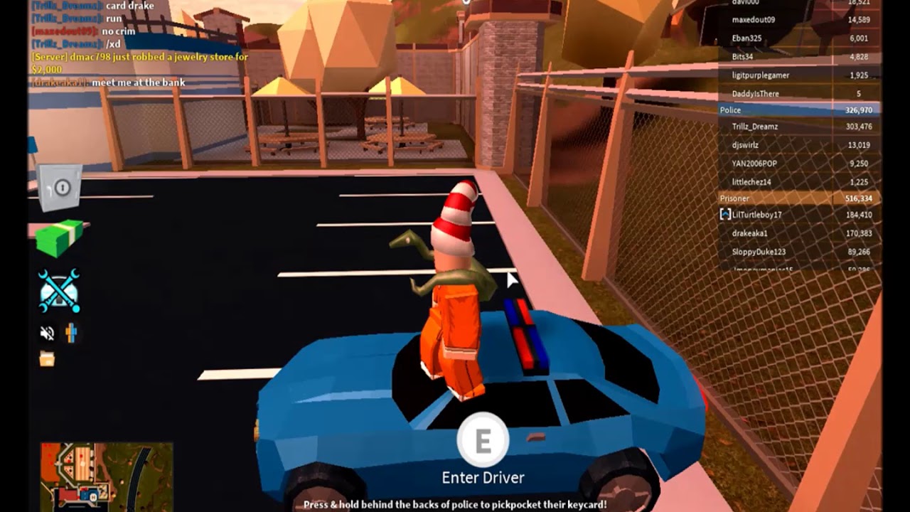 minty summer Roblox Jailbreak (Triggered)
