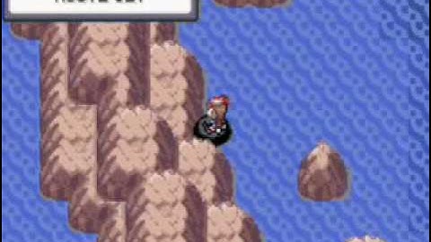 Pokemon Sapphire Fun with walk through walls code