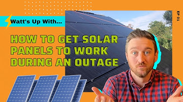 EP 01: How to Get Solar Panels to Work During an Outage