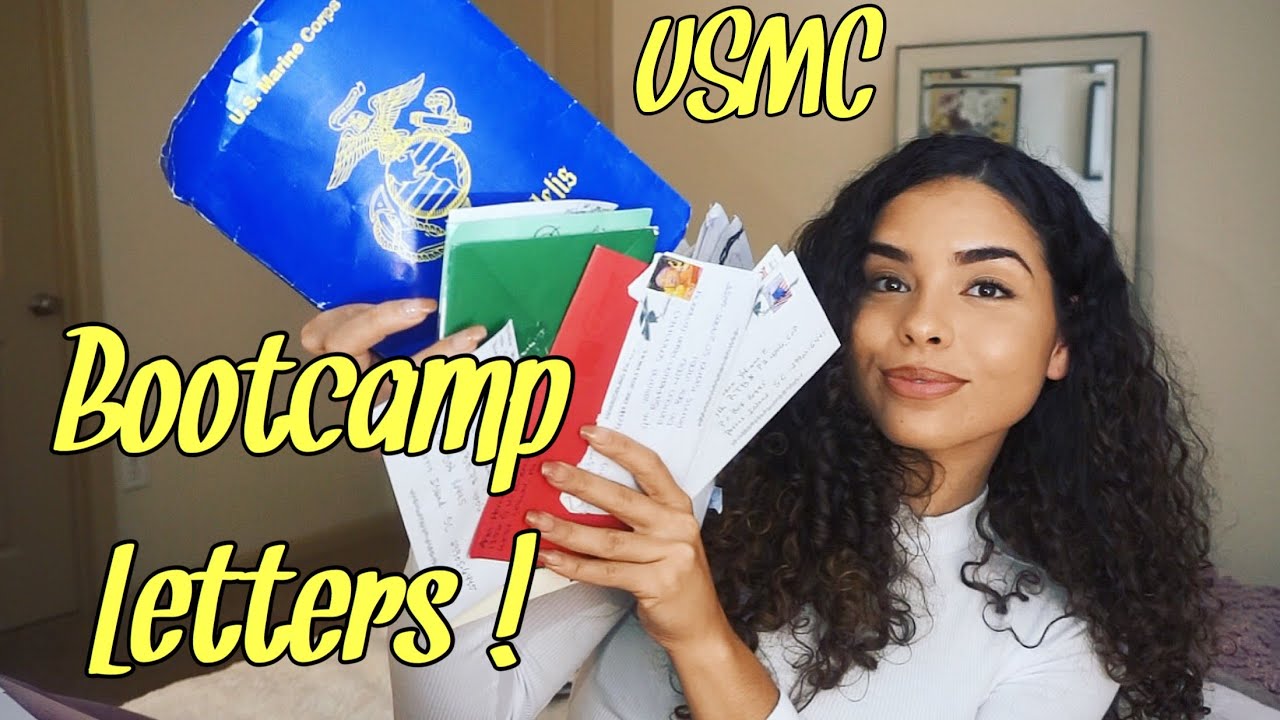 Reading My MARINE CORPS Bootcamp Letters! YouTube