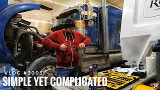 SIMPLE YET COMPLICATED | My Trucking Life | Vlog #3003