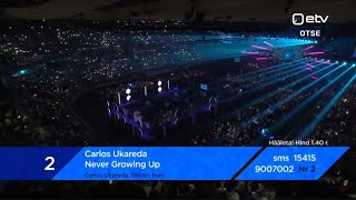 Carlos Ukareda - Never Growing Up || EESTI LAUL || GRAND FINAL