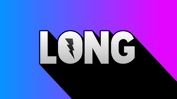 How To Make Dope Long Shadow Text On Android!