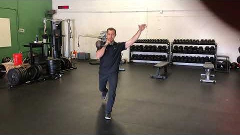 Offset KB Front Rack Reverse Lunge