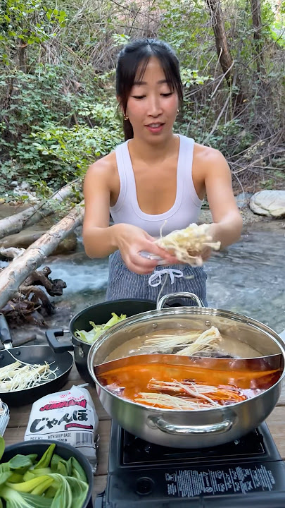 Hidden gem hot pot experience #thingstodo #losangeles #hotpot #nature #food #hiddengems #camping