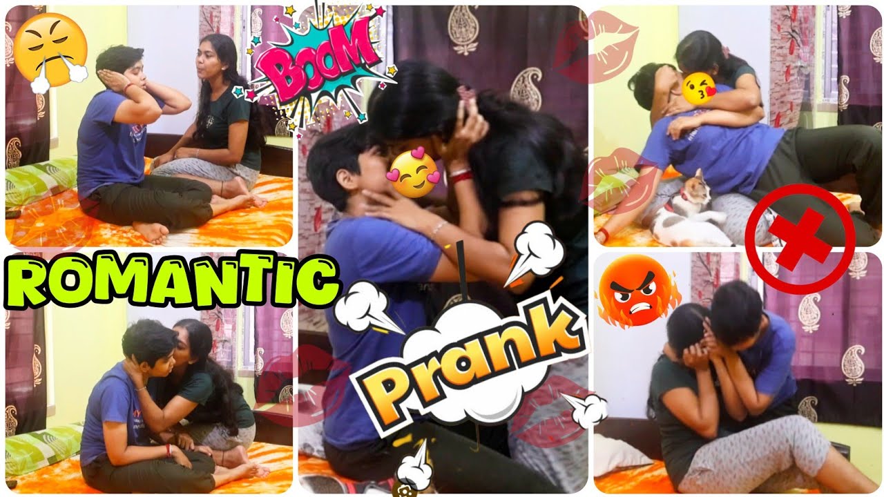 Romantic Prank🥰On My Boyfriend Turn Into Irritating🤪Lesbian Unmarried Couple 🏳️‍🌈 Loving Bird's