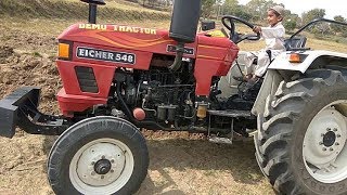 Eicher 548 with loaded trolley | power ki baap | Amazing Tractor |