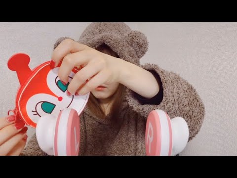 【ASMR】クリスマスなので赤と緑のタッピングしてみた。🎅🏻🎄【12trigger】