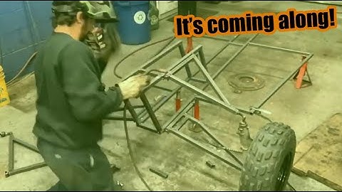 Buggy build episode 2! Frame and front suspension.