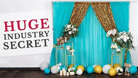 The BEST Full Fabric DIY Backdrop Tutorial