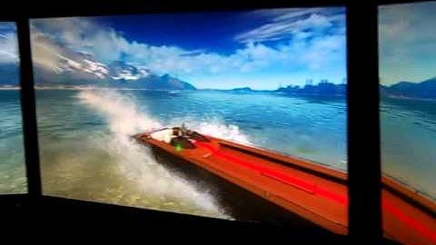 1080p monitors x 3 running Just Cause 2