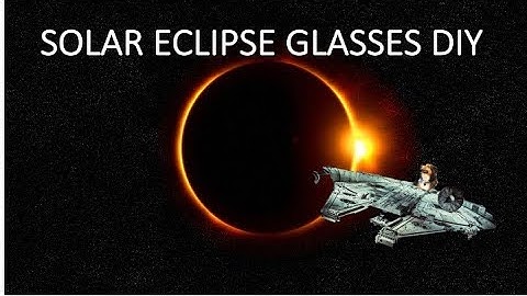 SOLAR ECLIPSE VIEWER DIY!!