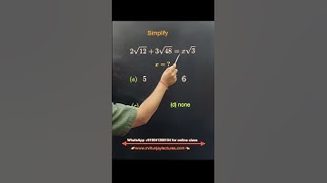 Simplify #maths  #mritunjaylectures  #class10th #class9th #class8th #grade8 #mathshorts