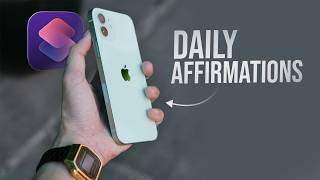 How to Create Daily Affirmations with Shortcuts iPhone (tutorial) screenshot 5