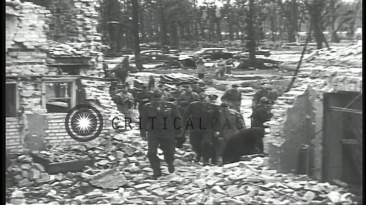 US Generals Omar Bradley and Major General Floyd P...