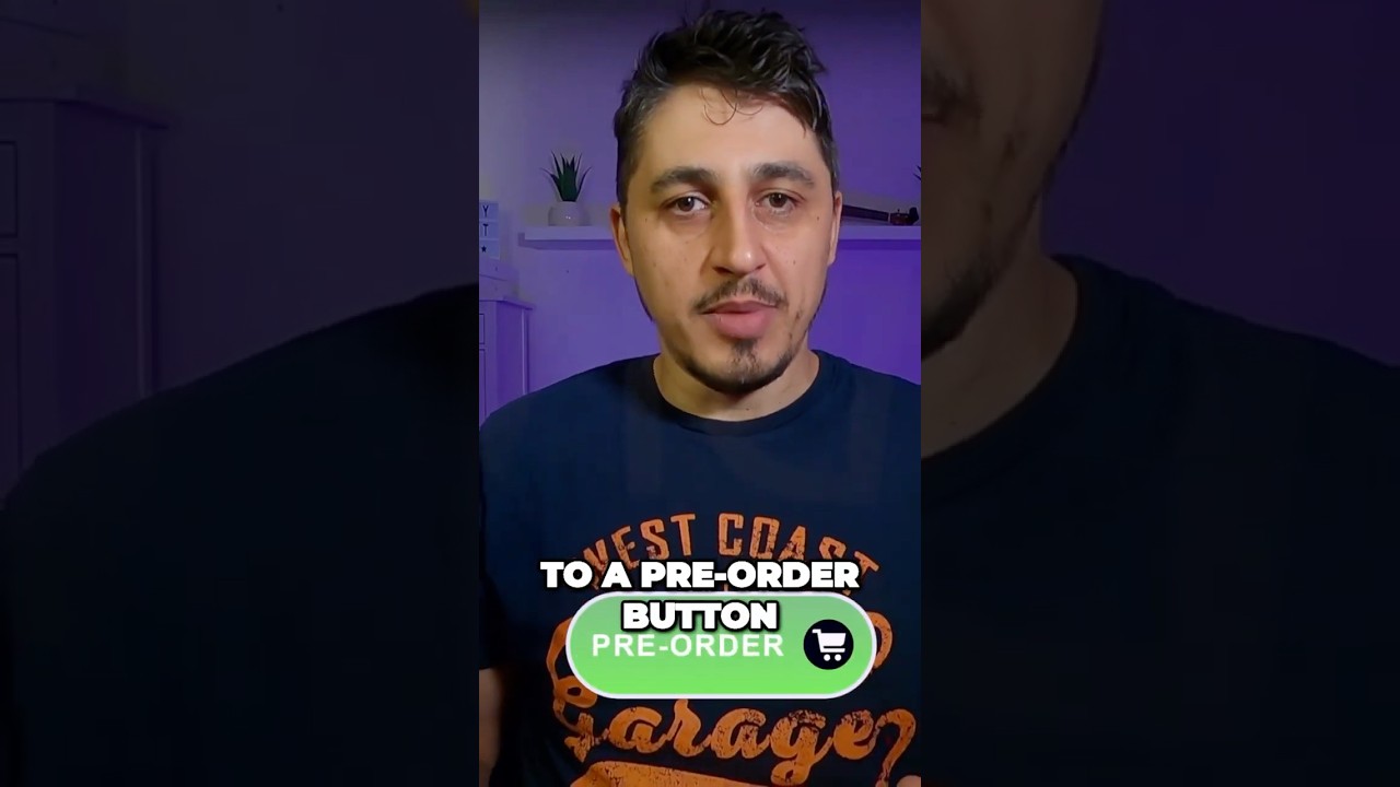 Set Up Pre Orders On Shopify | NO APP needed | 