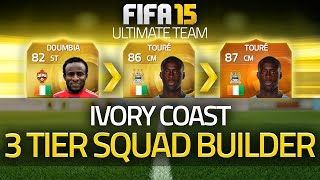 fifa 15 motm yaya the 3 tier squad builder ivory coast fifa 15 ultimate team