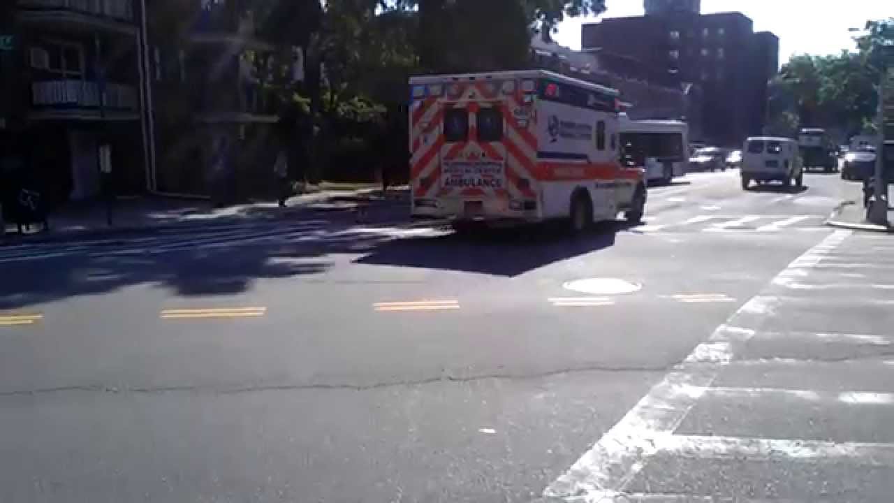 Flushing hospital ambulance responding modfired YouTube