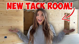 Building the TACK ROOM! | Building My NEW DREAM HORSE BARN PART 5!