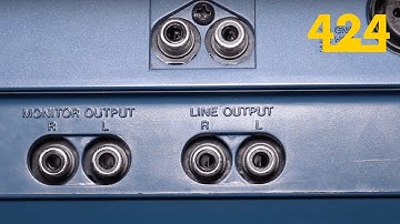 RCA INPUTS AND OUTPUTS EXPLAINED: 4-track Cassette Recorder | 424recording.com