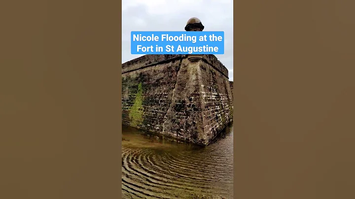 #Nicole Flooding at Castillo San Marco in St Augustine