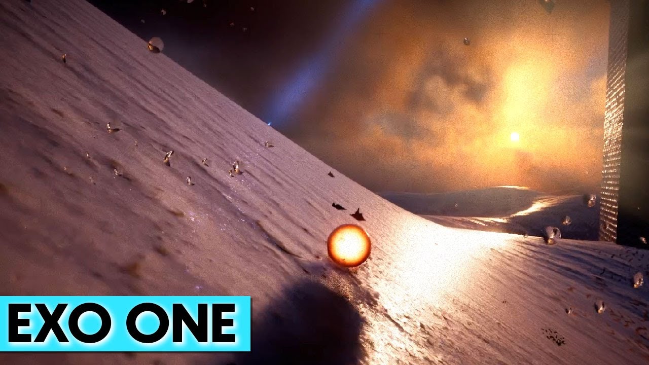 Exo One Gameplay Exoplanetary Exploration As An Alien Craft Game