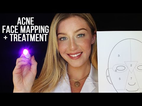 [ASMR] The Face Mapping Acne Doctor
