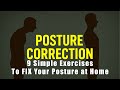 9 Simple Exercises to FIX Your Posture at Home##posture #posturecorrection #postureworkout